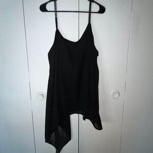 Lane Bryant Beautiful Black adjustable straps Tank Top size 18/20
